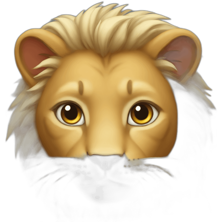 cat with lion emoji