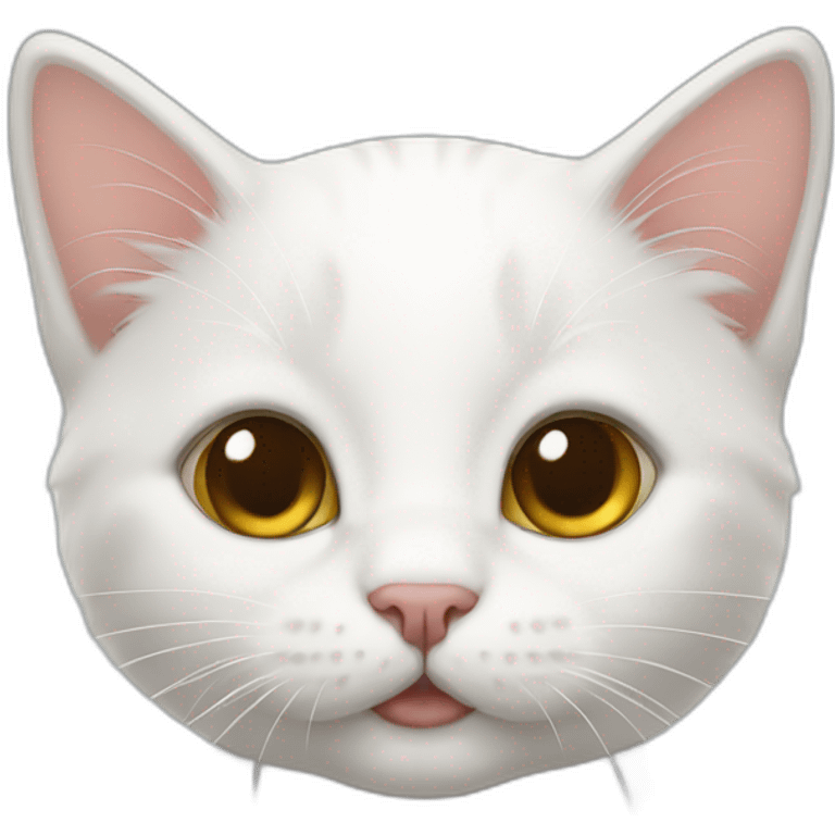 white kitten emoji