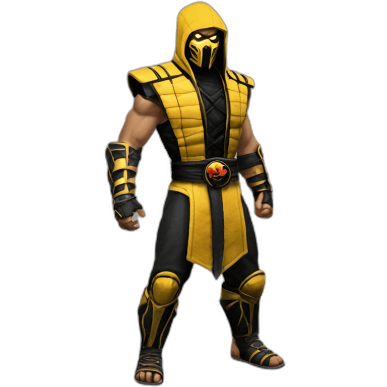 mortal kombat scorpion classic emoji