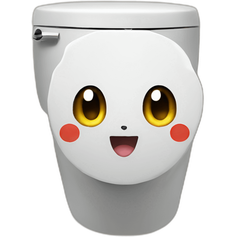 pokemon on the toilet emoji