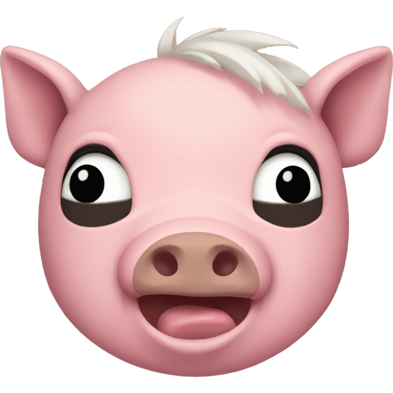 Puerco con sueño  emoji