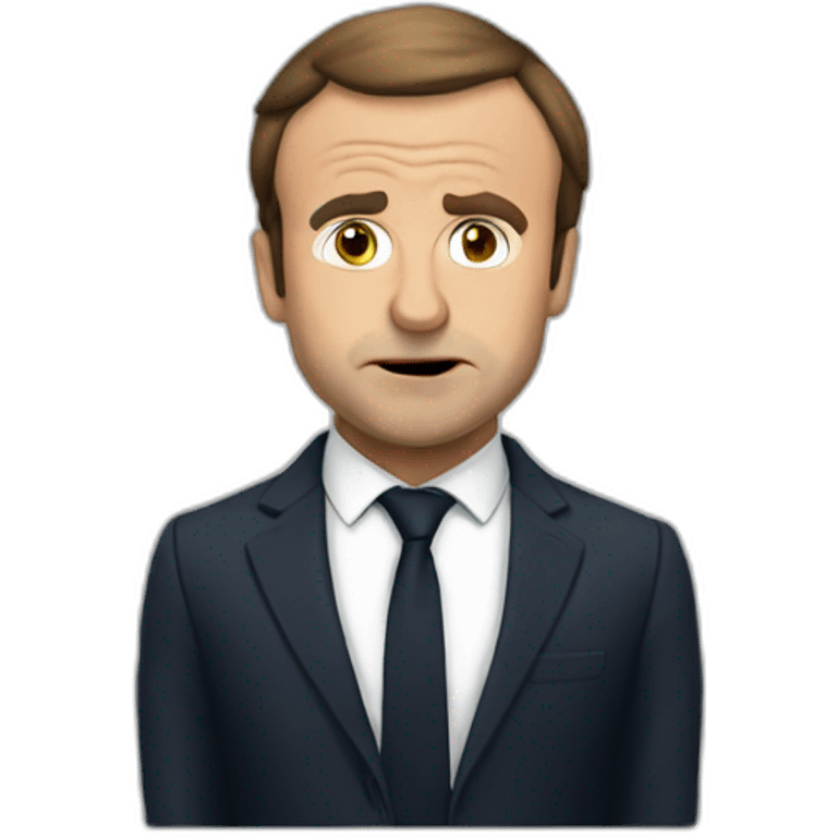 Macron qui fume  emoji