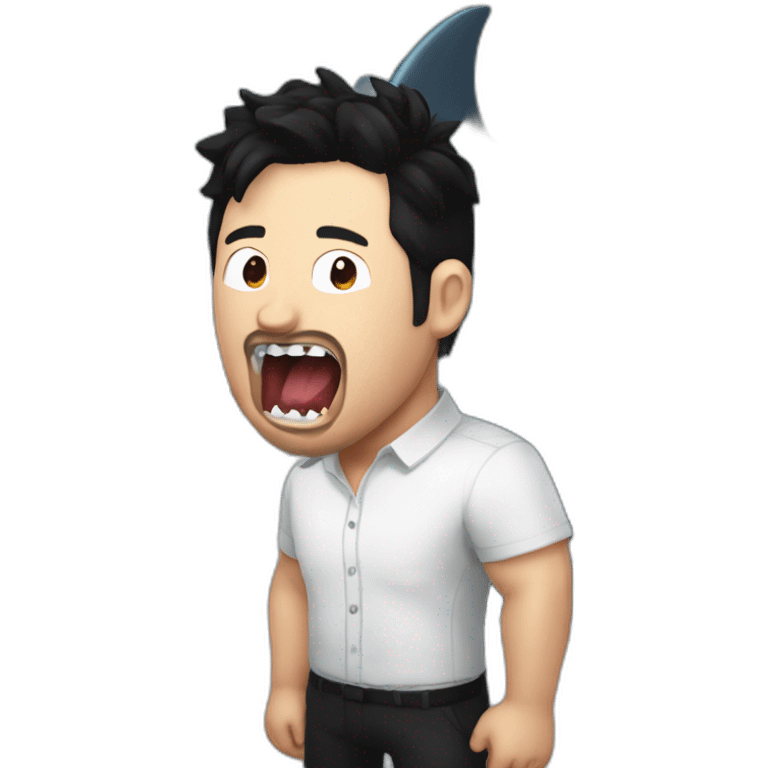 markiplier eaten by a shark emoji