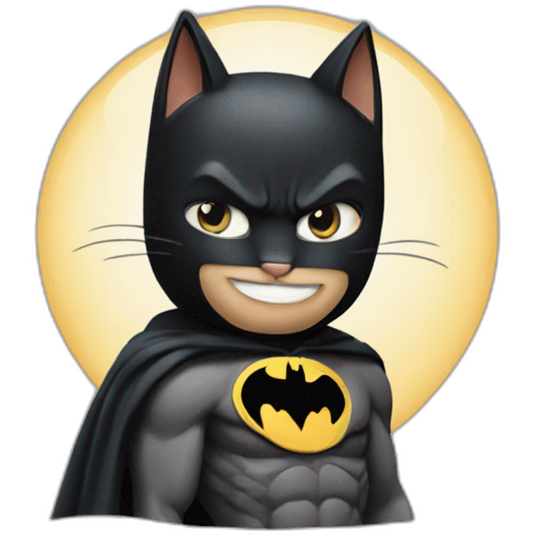 cat+Batman emoji