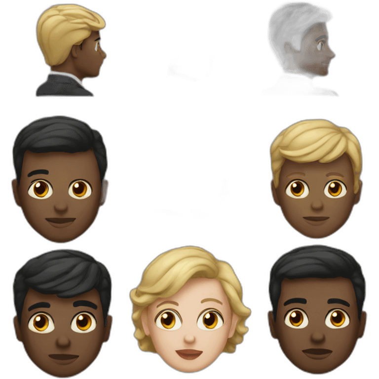 black-trump emoji