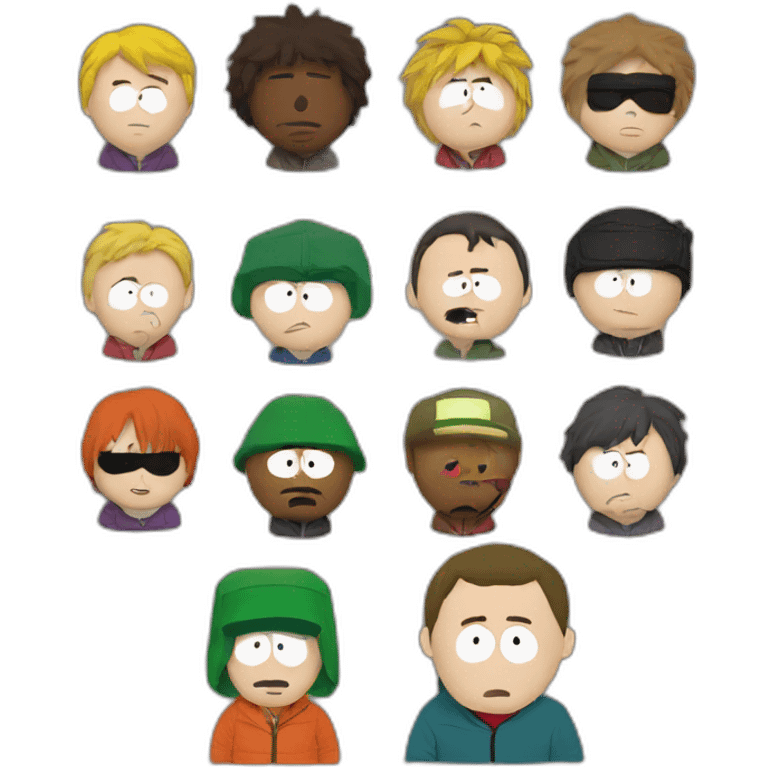 south park emoji