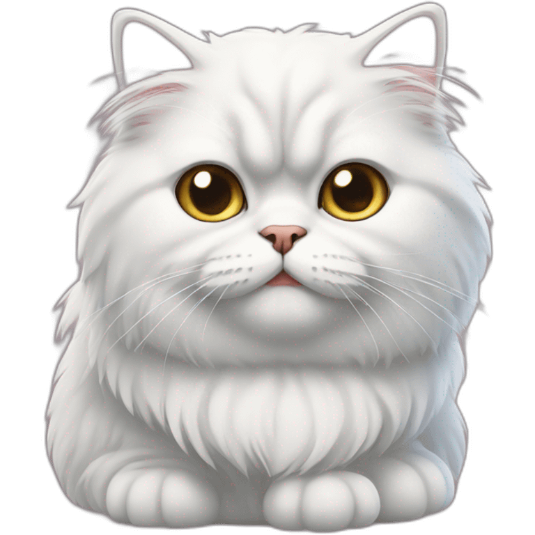 persian cat cute emoji