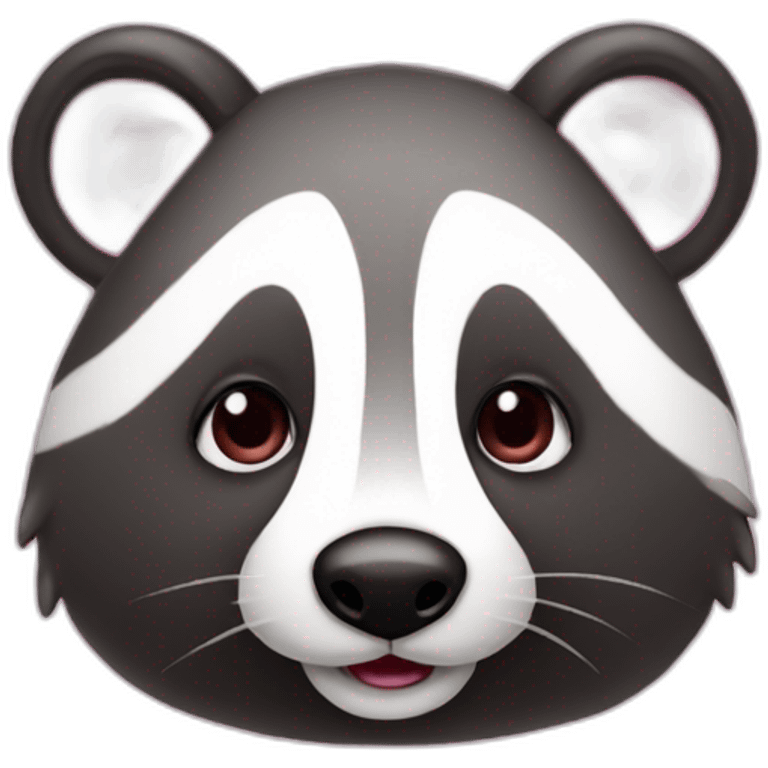 pink coquette badger emoji