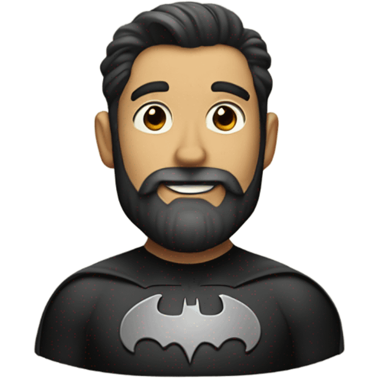 Batman with a beard  emoji