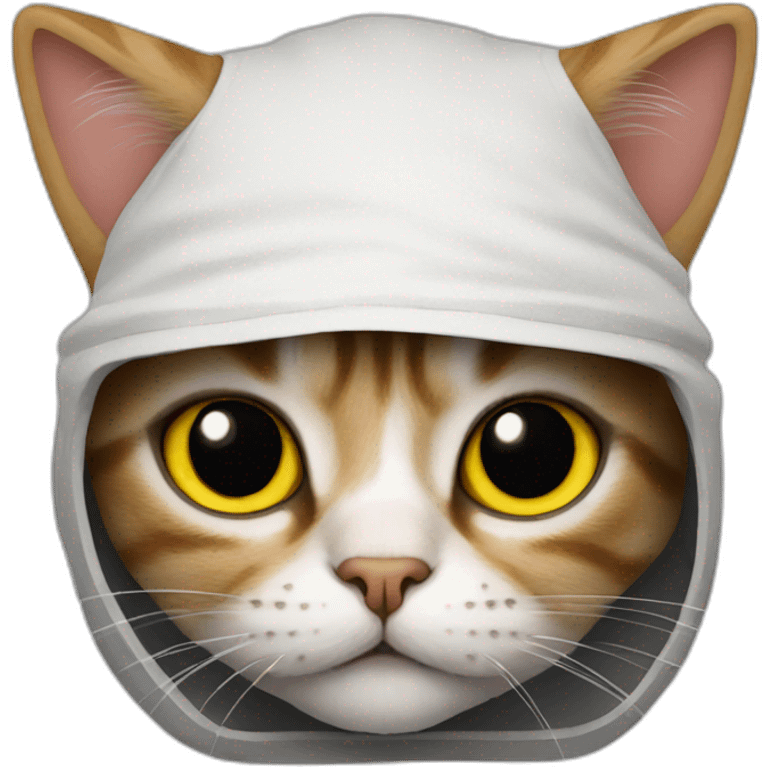 Cat in costume star war emoji