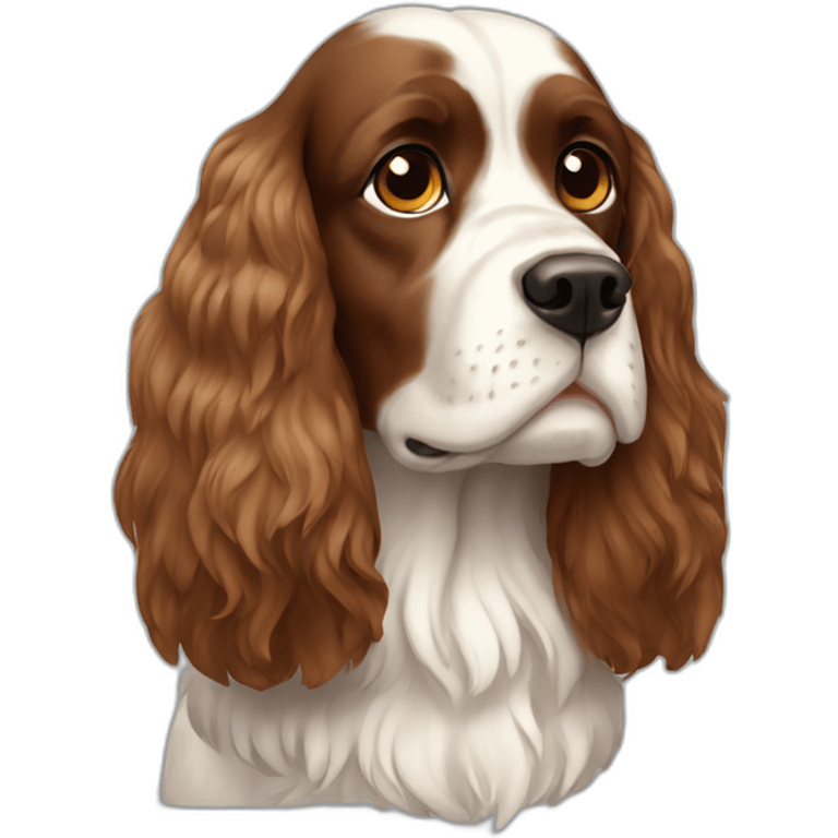 Russian spaniel emoji