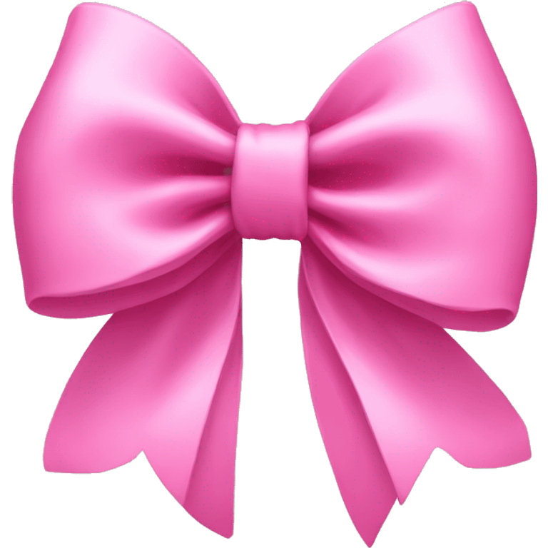 pink bow emoji