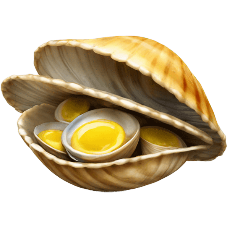 grilled clams dishj emoji