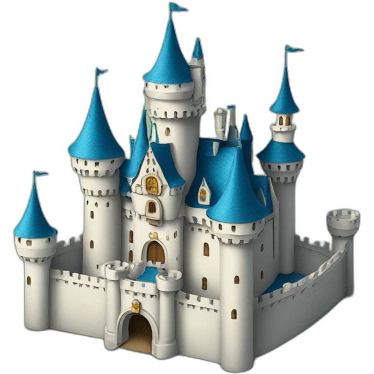 Disney castle emoji