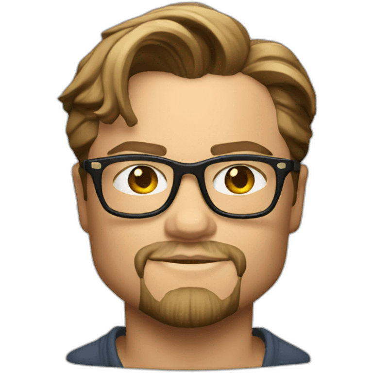 Leonardo DiCaprio glass emoji