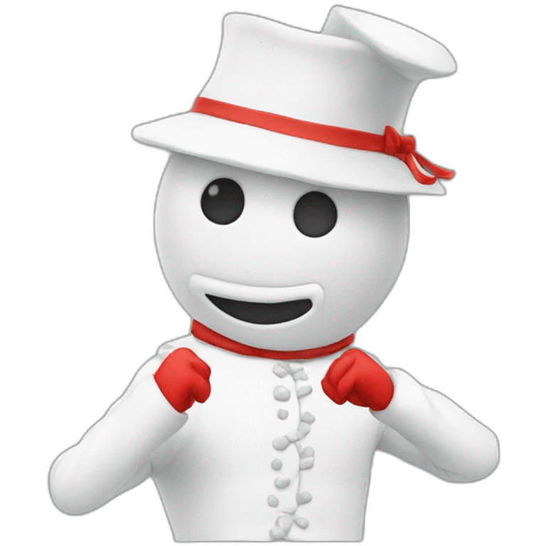 Bonhomme dab emoji