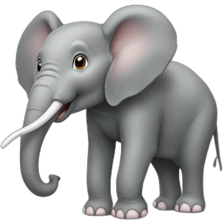 Souris éléphant emoji