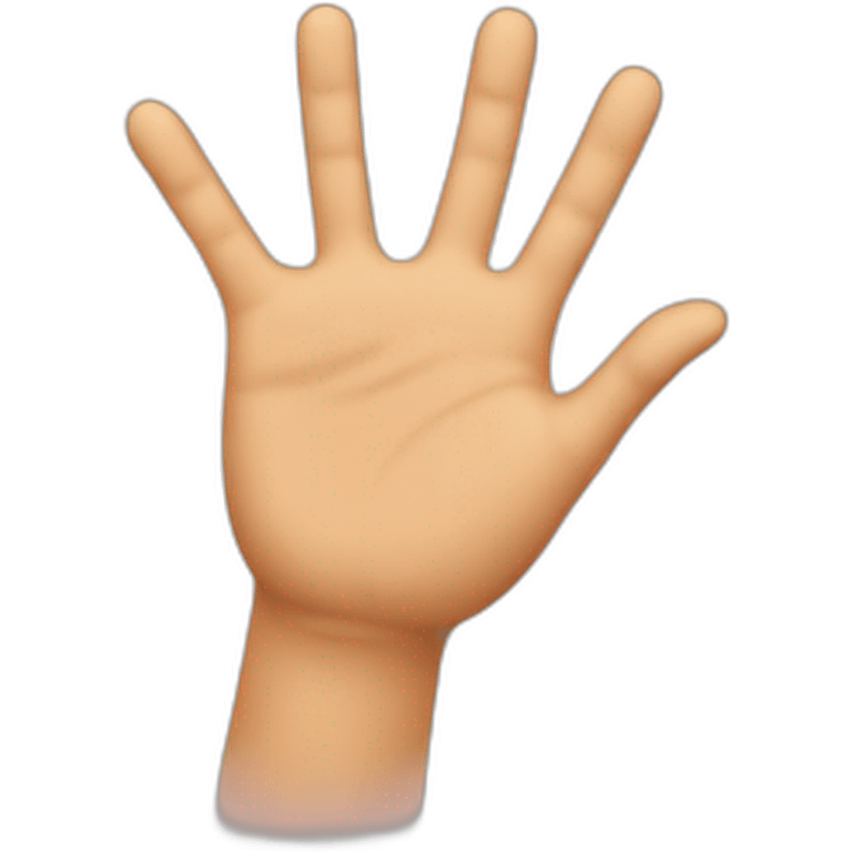 moving waving hand emoji