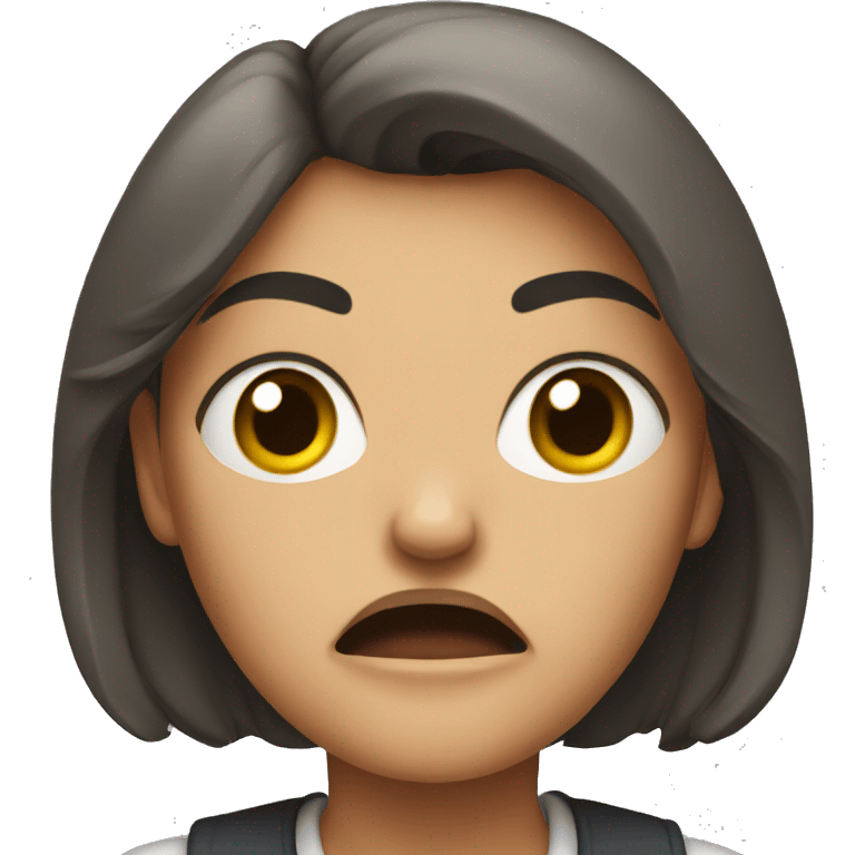 Angry woman emoji