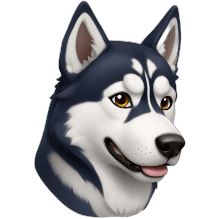 husky emoji