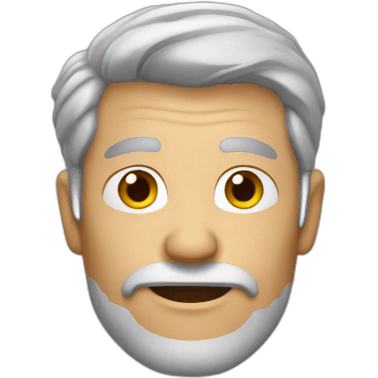 grey haired man emoji