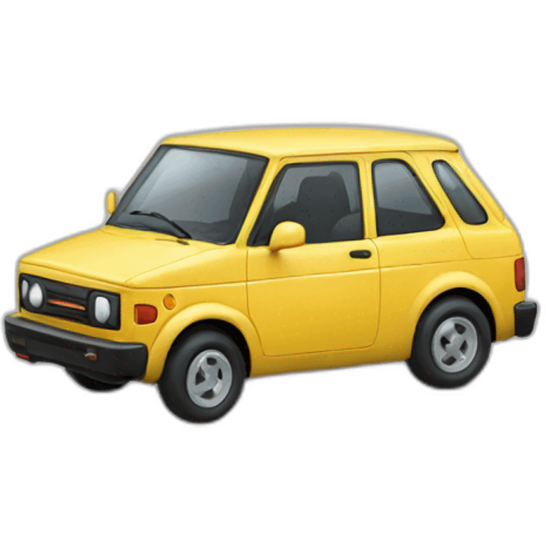 Nintendo Themed Car emoji