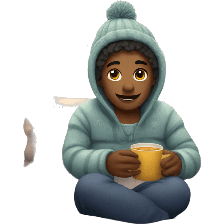 cozy winter  emoji