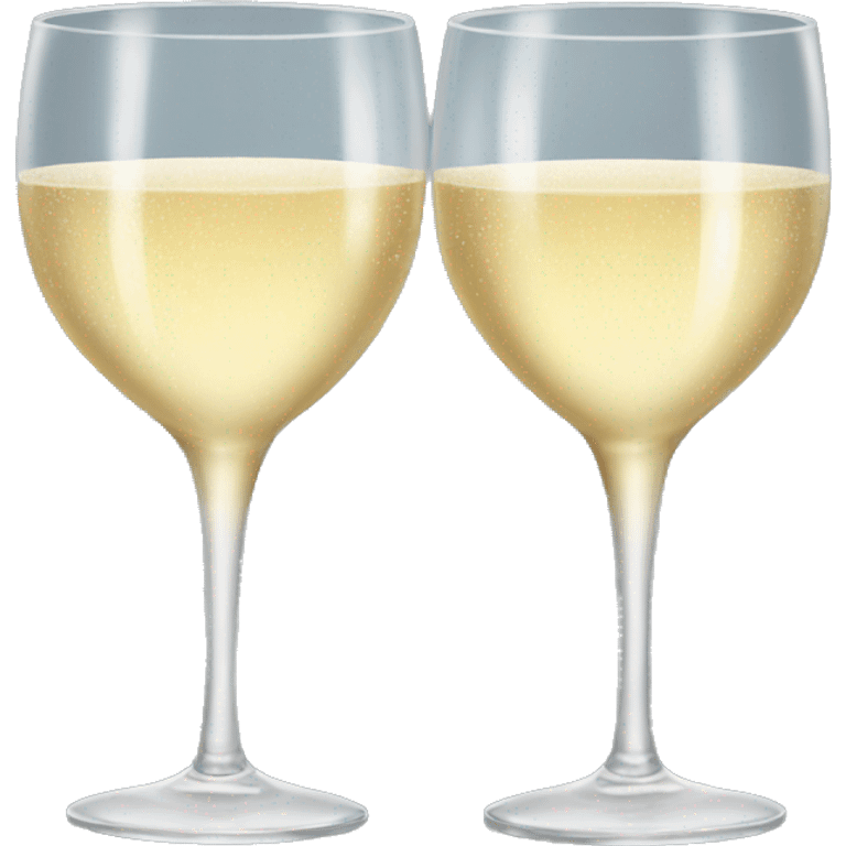 Two champagne coupes emoji