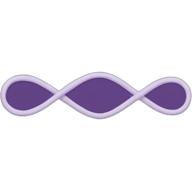 infinity symbol emoji