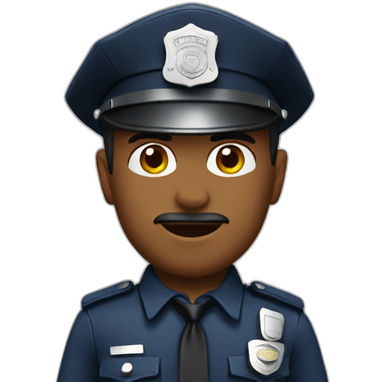 Policeman emoji