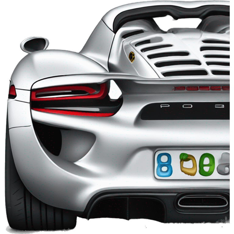 Porsche 918 spyder emoji