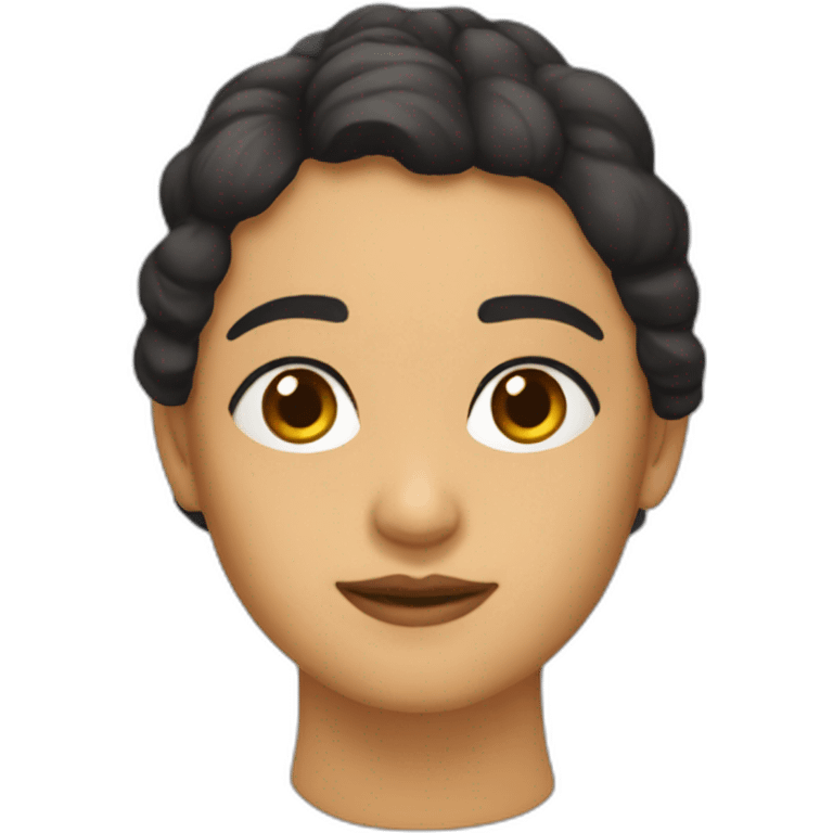 Morena apaixonada  emoji