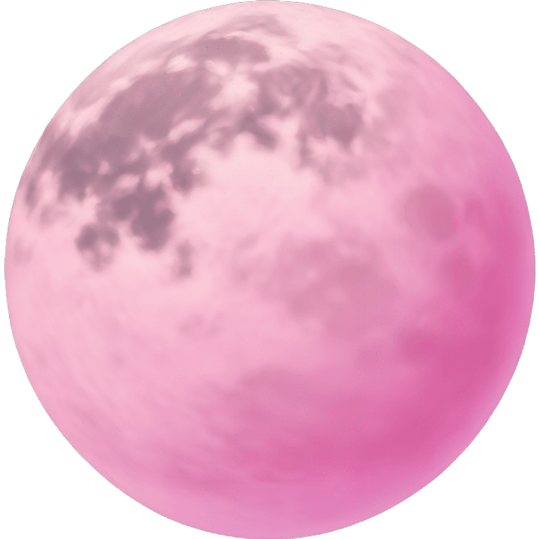 pink moon emoji