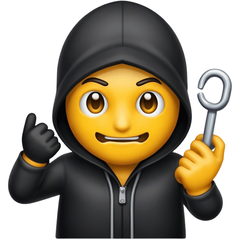 Burglar emoji