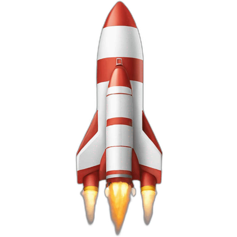 Rocket going up emoji