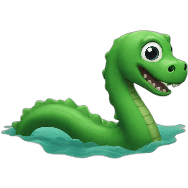 Loch Ness monster emoji