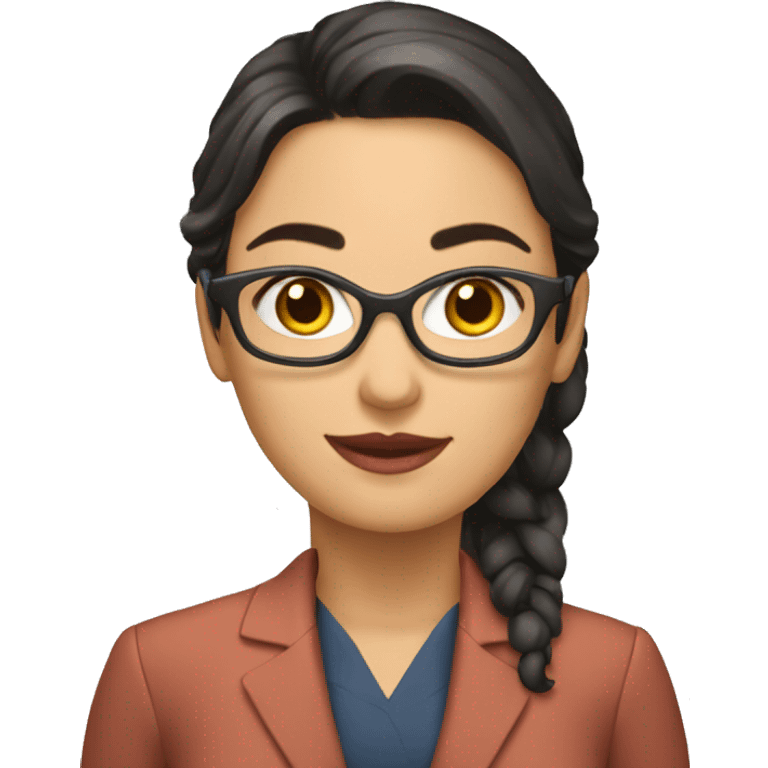 secretaria joven morena emoji