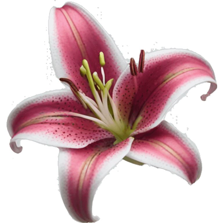 Stargazer lily  emoji