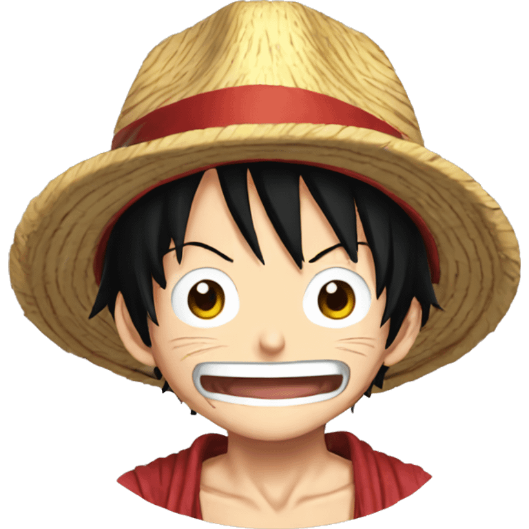 Monkey.D.Luffy con cicatriz emoji