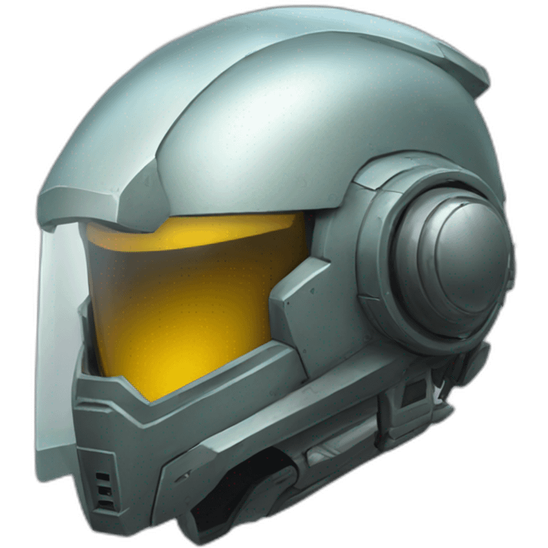 futuristic reconnaissance Helm armored emoji