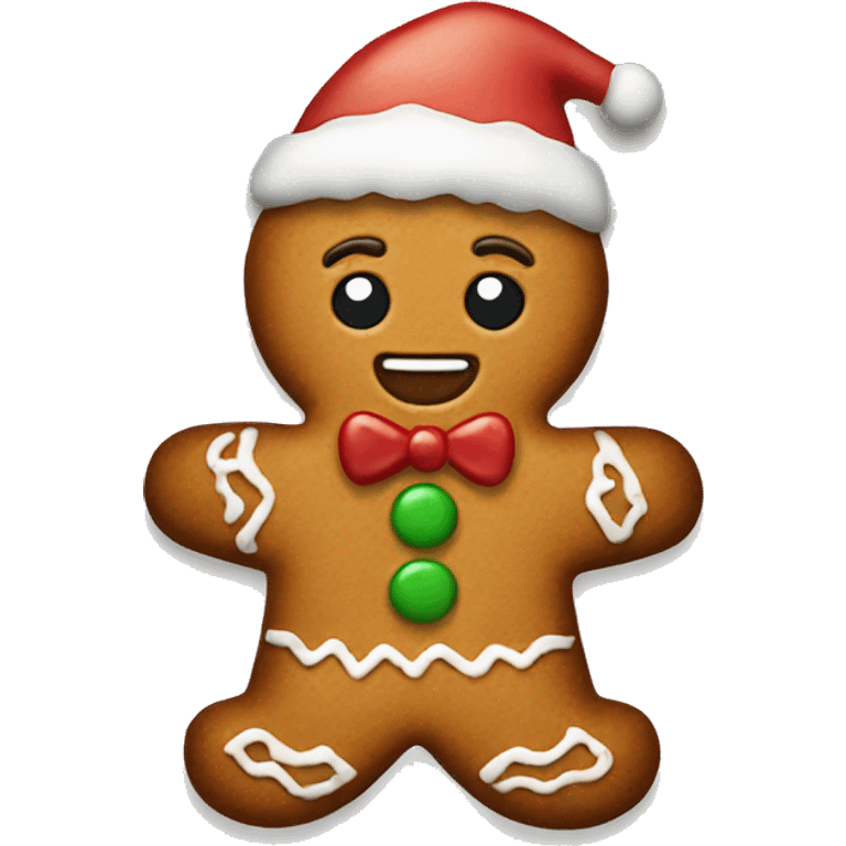 Christmas gingerbread  emoji