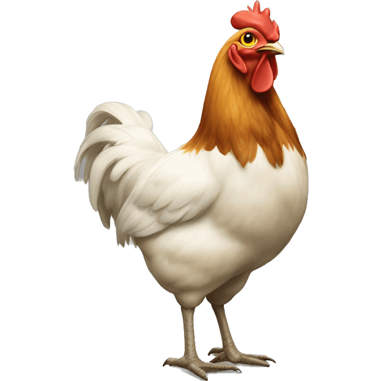 Gallina ghiacciata emoji