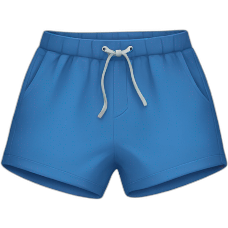 Blue shorts emoji