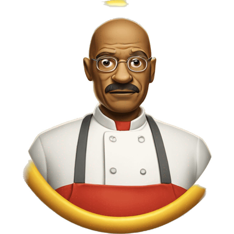 Los pollos hermanos from the logo of the breaking bad series restaurant emoji