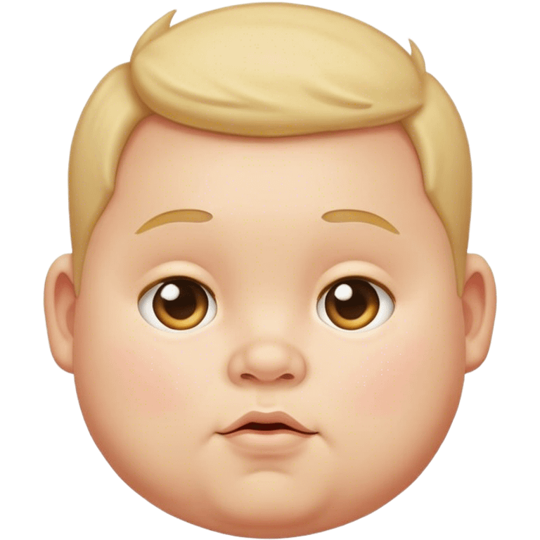 Niño gordo orejon  emoji