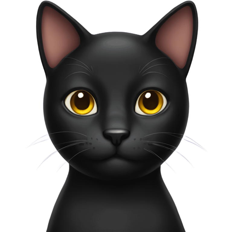 Black cat  emoji