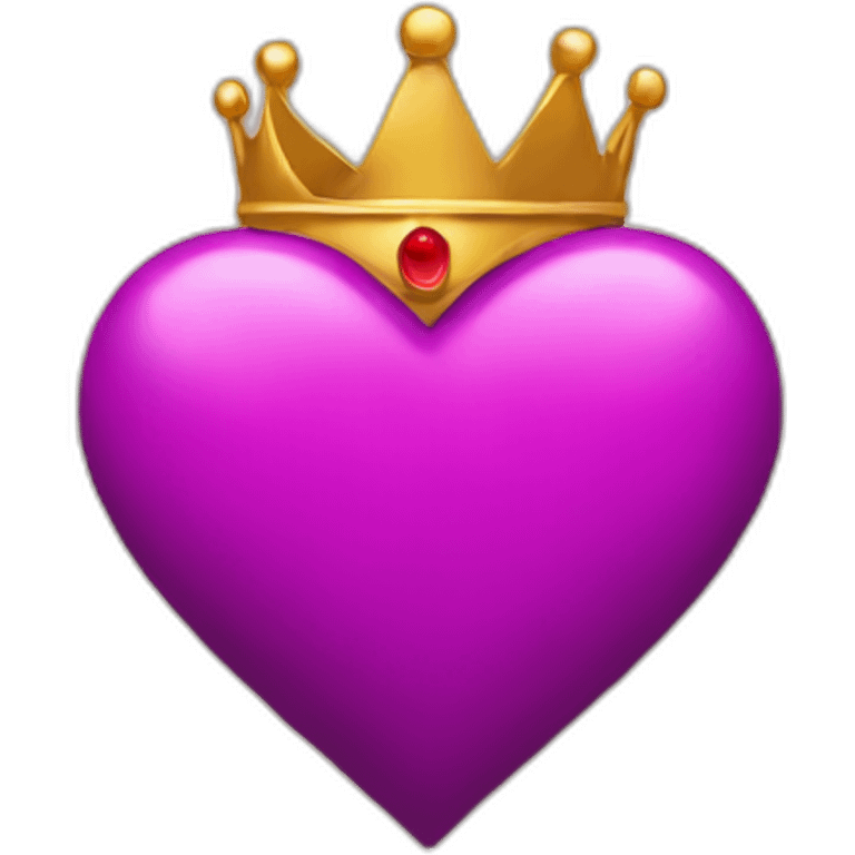 crowned heart emoji