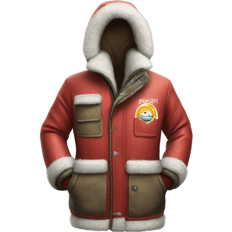 photorealistic North Pole Jacket emoji