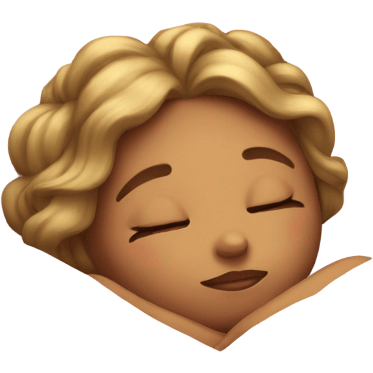 Princess sleeping emoji