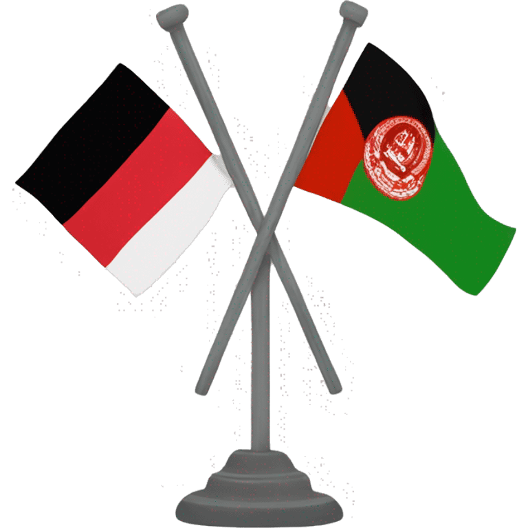 afghan flag and bengali flag emoji